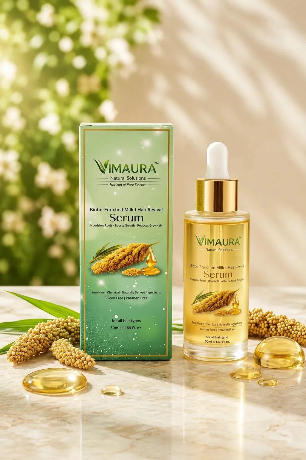 Vimaura  natural solutions hair serum 50 ml