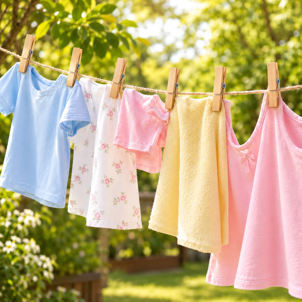 wooden Cloth clips / Laundry clips saharanpur style (pack-36)