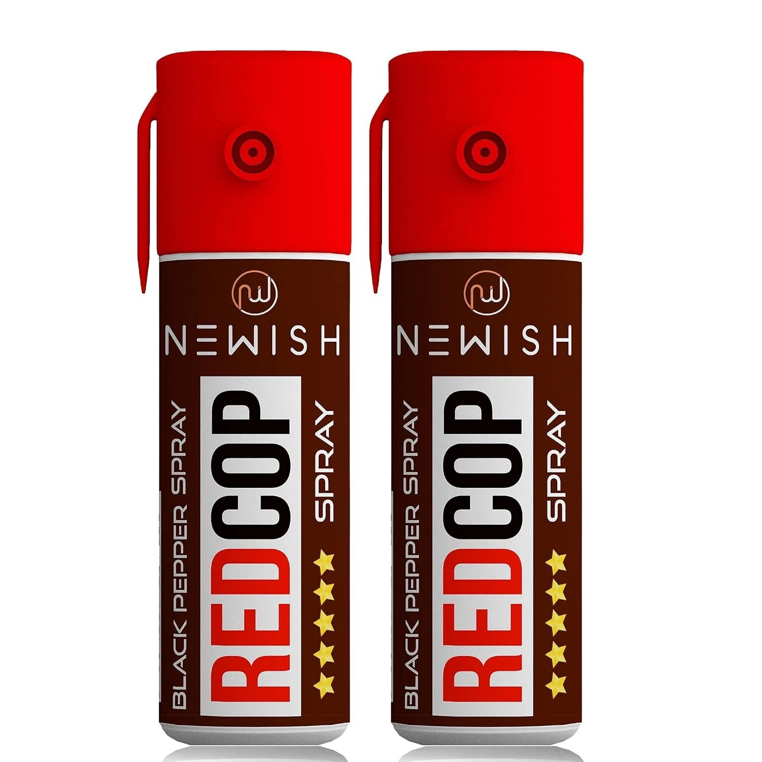 Newish Black Pepper Self Defence Spray for Women & Men - 55 ML (Pack of 2) | Compact Safety Spray for Commuting, Office, Travel | 15 ft Long Range, Quick-Action, Legal, Non-Lethal Protection