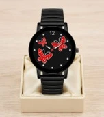 Clickrun Stylish Men & Boys Blue Silicone Strap Branded Sports Analog Quartz Watch