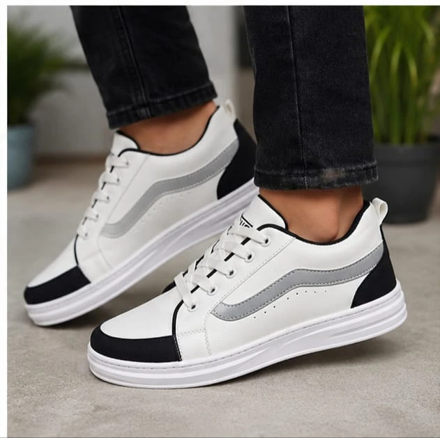 Comfortable Lace-Up Sneakers for Men