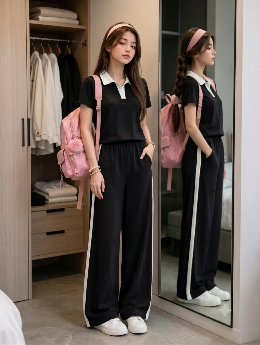 women's Co-Ord Set  Stylish Matching Top And Bottom Outfit For Girls And women