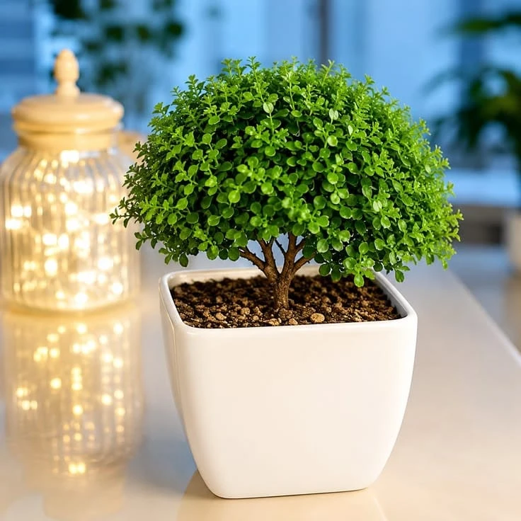 Green Bonsai Plant