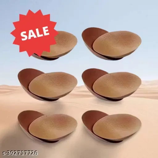 Now Model Bra Cups Pad for Women Round Cotton Cup Bra Pads Blouse Cups Pads 12 pair ( 6 pair