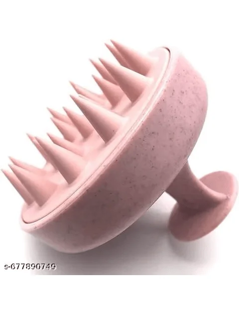 Head Massager, Scalp Massager, Scalp Massager For Hair Growth, Hair Massager, Hair Massager For Hair Growth, Hair Scalp Massager Brush, Hair Wash Brush, Head Scrubber, Hair Scalp Massager Shampoo Brush Marble Pink