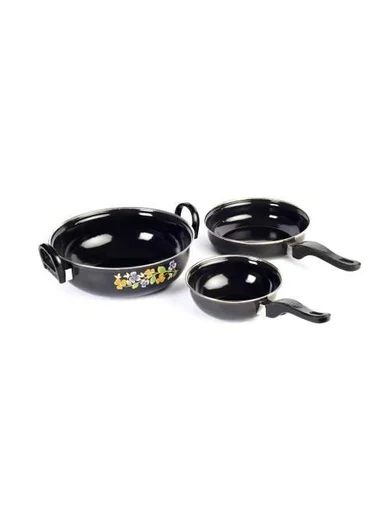 Nonstick Cook and Serve Gift Set 3 Pcs - Enamelware