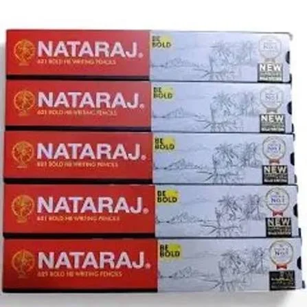 Natraj pencil 621,(5box)50 pencil 5 sharpner 5 Rubber