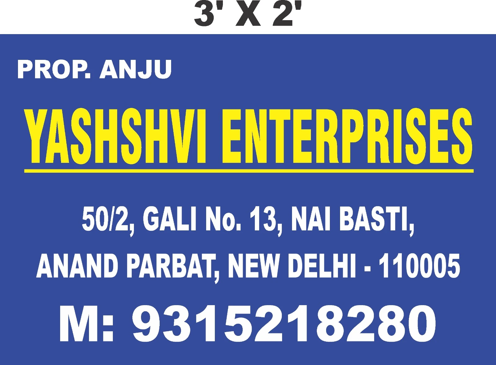 YASHSHVI ENTERPRISES