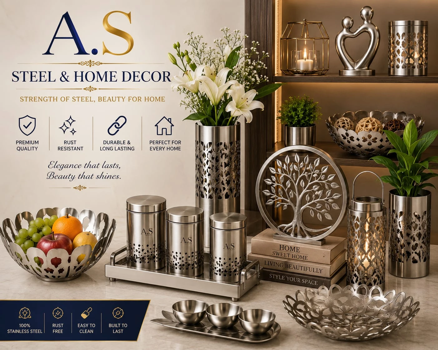 A S Steel and Home Decorat