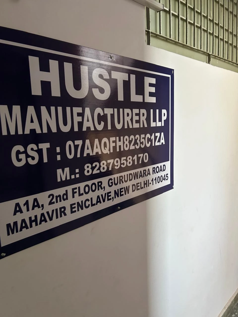 HUSTLE MANUFACTURER LLP