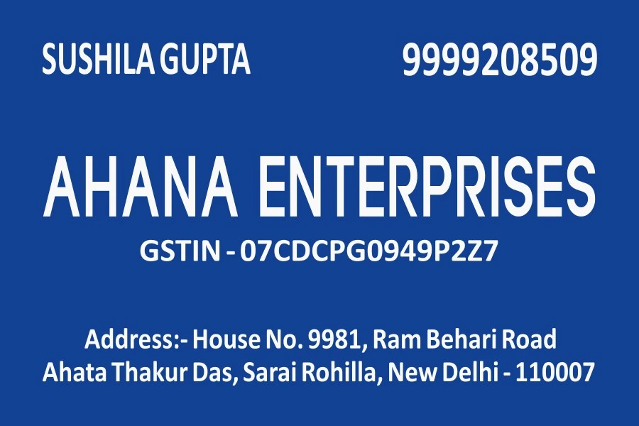 Ahana enterprises