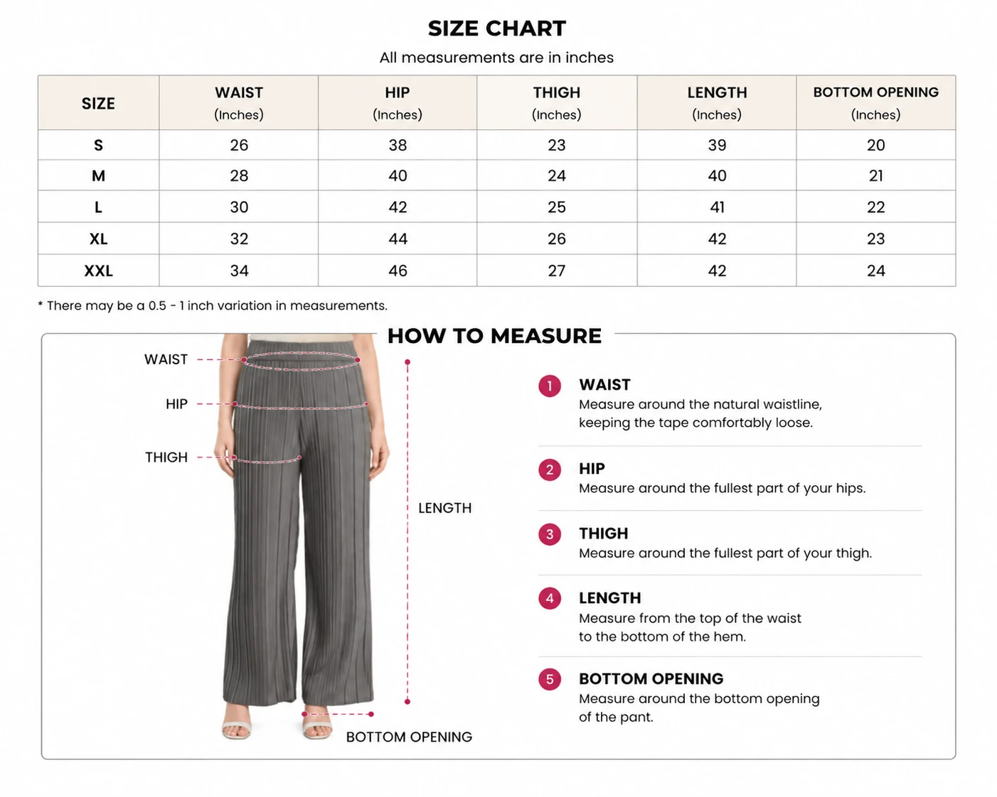 Size Guide